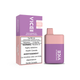 All new ZERO NICOTINE VICE BOX PEACH BERRIES ICE DISPOSABLE MISTER VAPOR CANADA QUEBEC